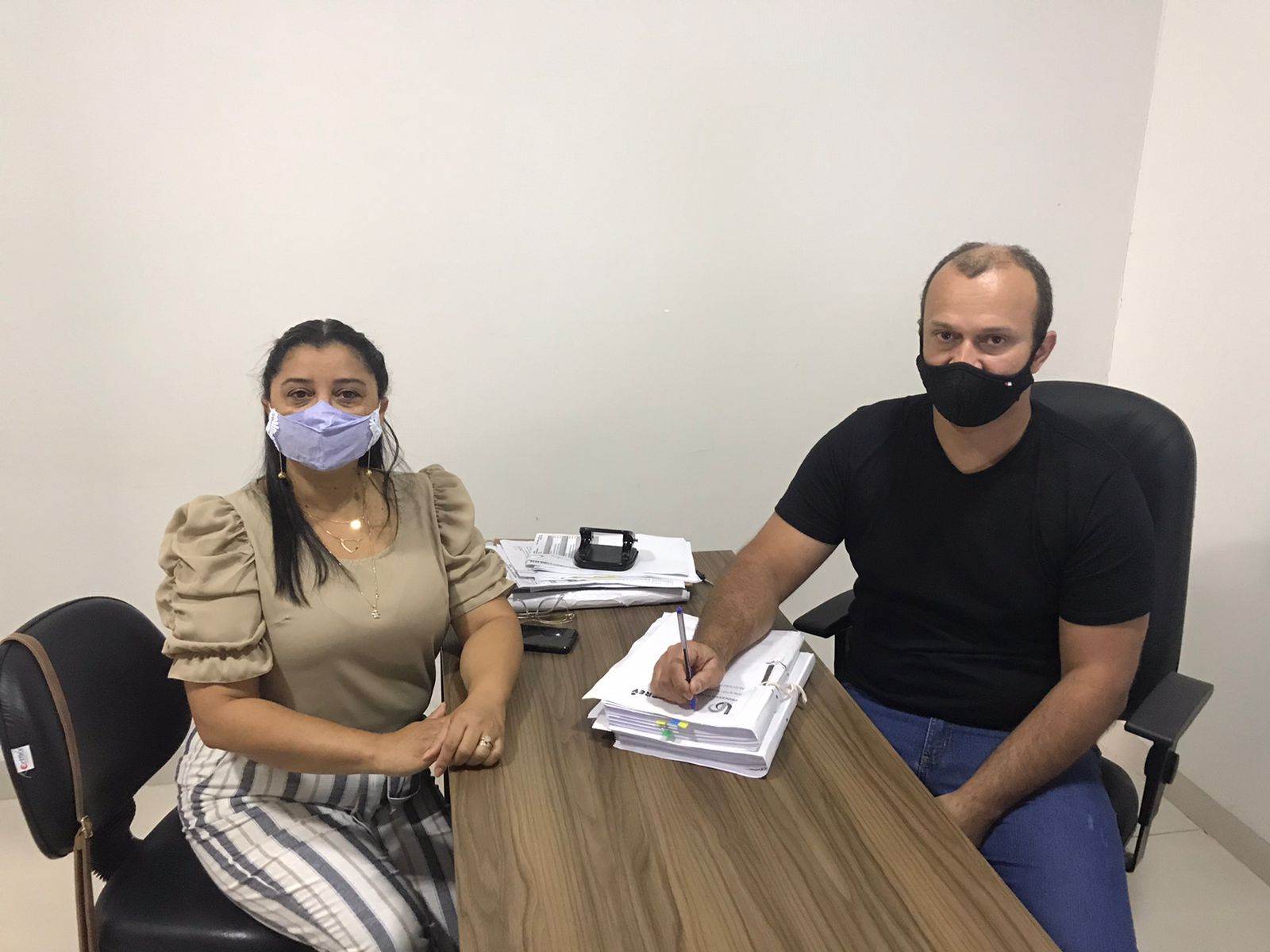Concessão da Aposentadoria da Professora Elvira da Silva Amorim