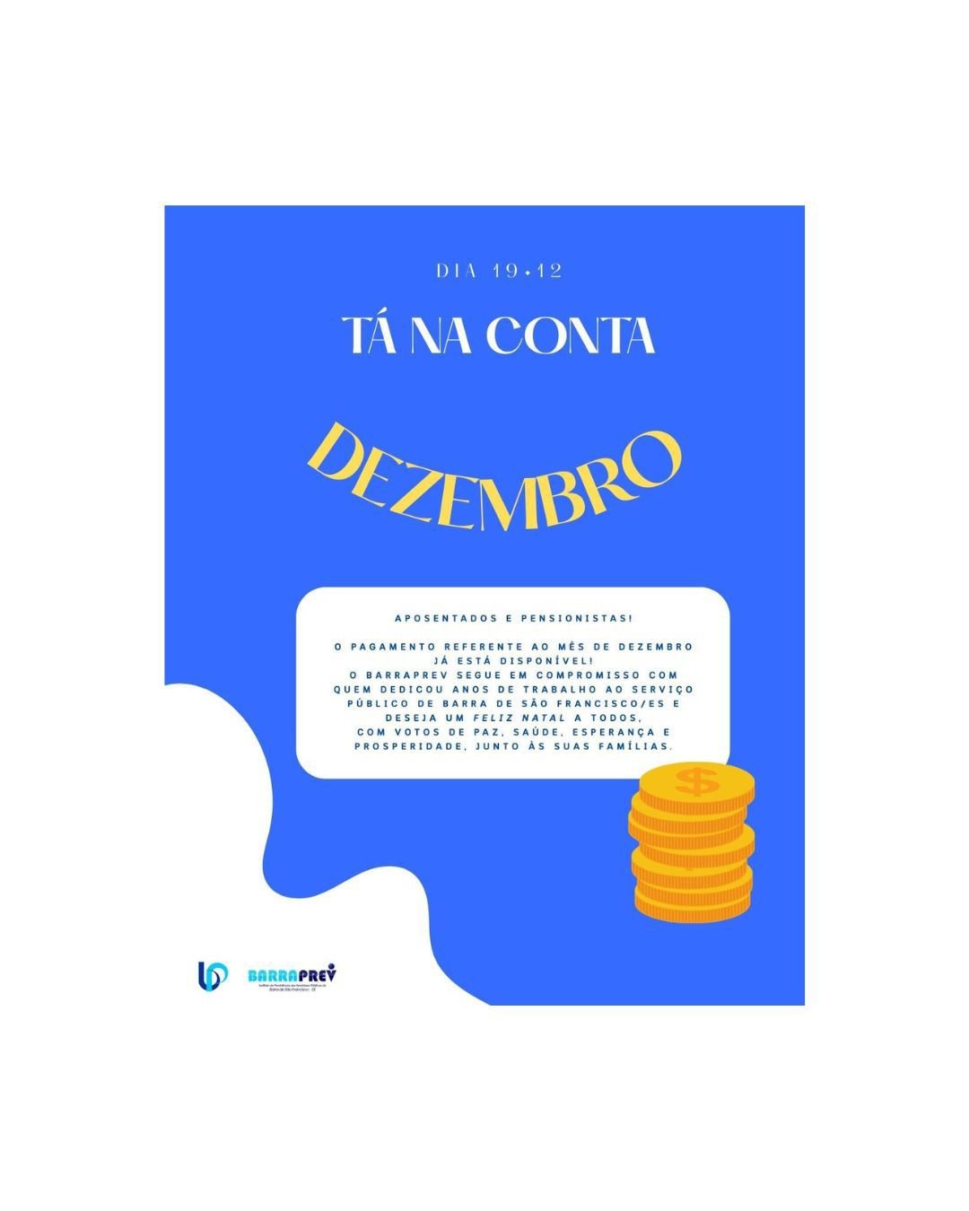 TÁ NA CONTA! Pagamento de Dezembro/2025 Efetivado