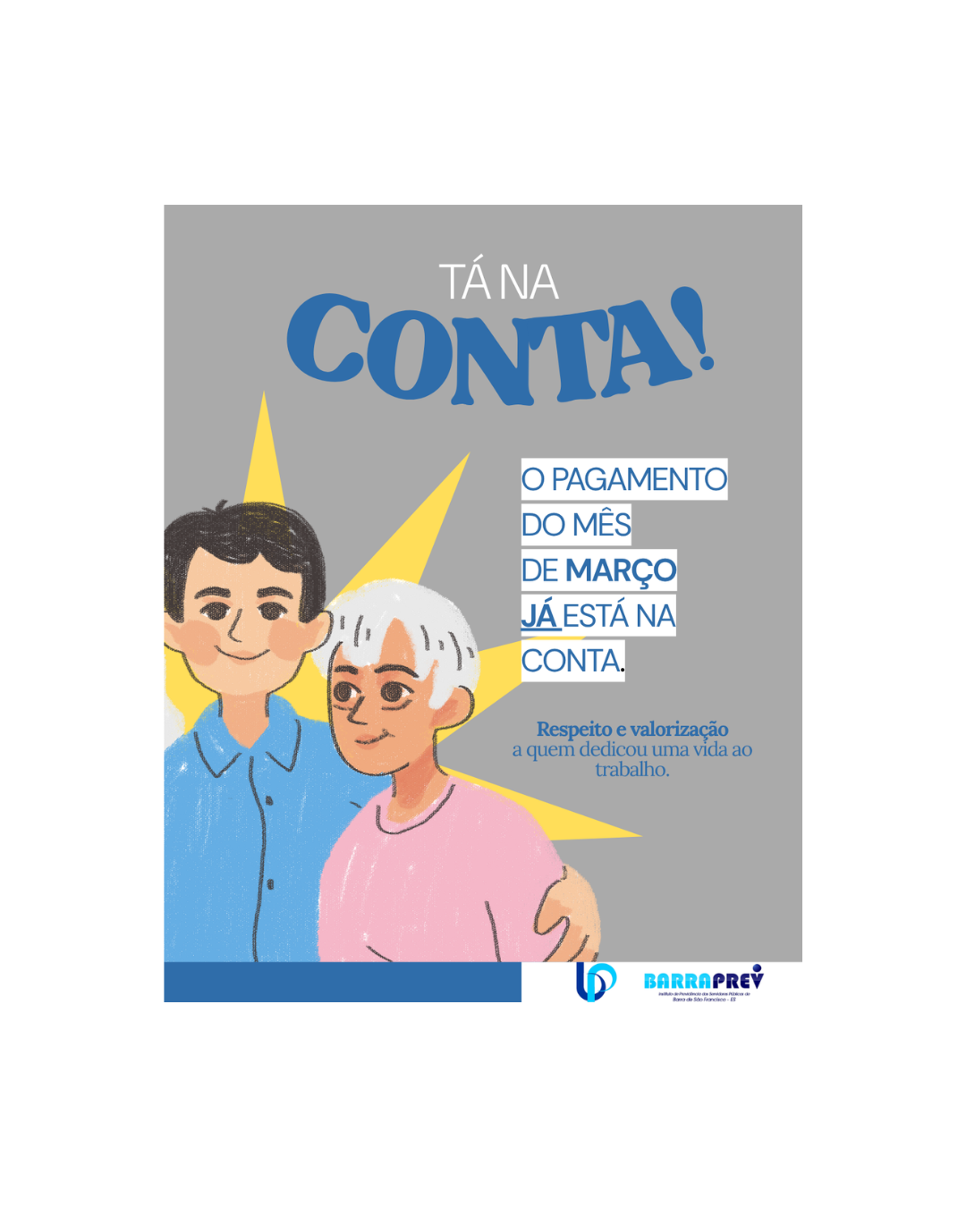 TÁ NA CONTA! Pagamento de Março/2026 Efetivado