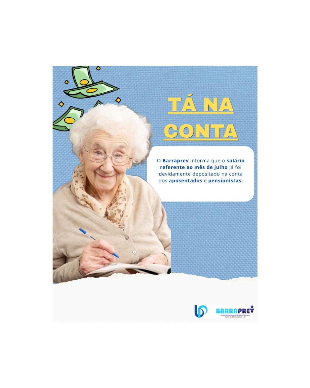 TÁ NA CONTA! Pagamento de Julho/2026 Efetivado